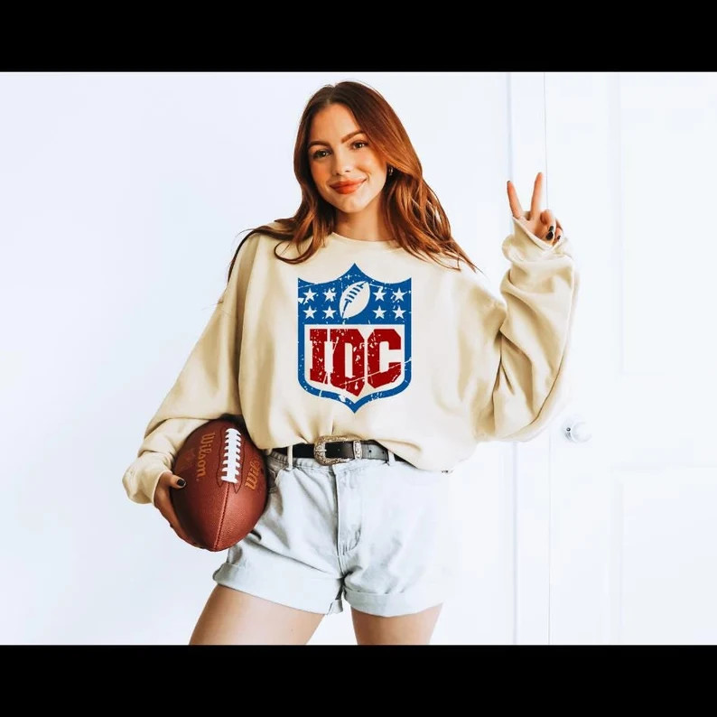 I Dont Care Football Sweatshirt, IDC Football Sweatshirt, Super Bowl 2025, IDC Football, Nfl Idc,... | Etsy (US)