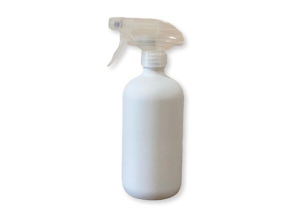16 Oz Matte White Glass Trigger Spray Bottle | Etsy | Etsy (US)