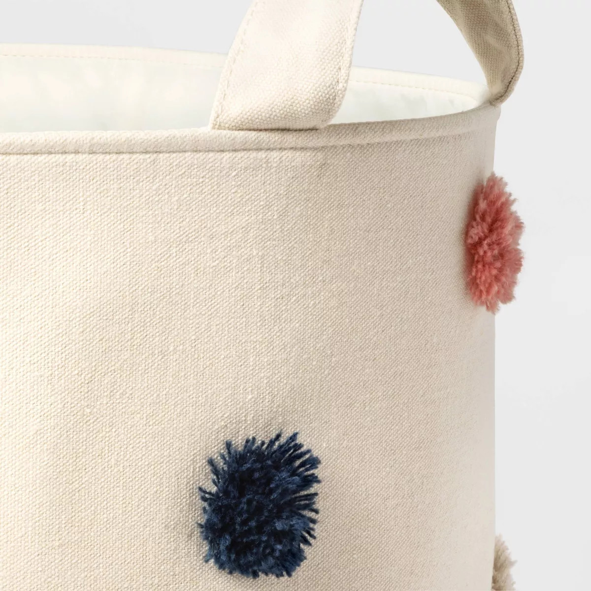 Pom-Pom Kids' Storage Basket Cream - Pillowfort™ | Target
