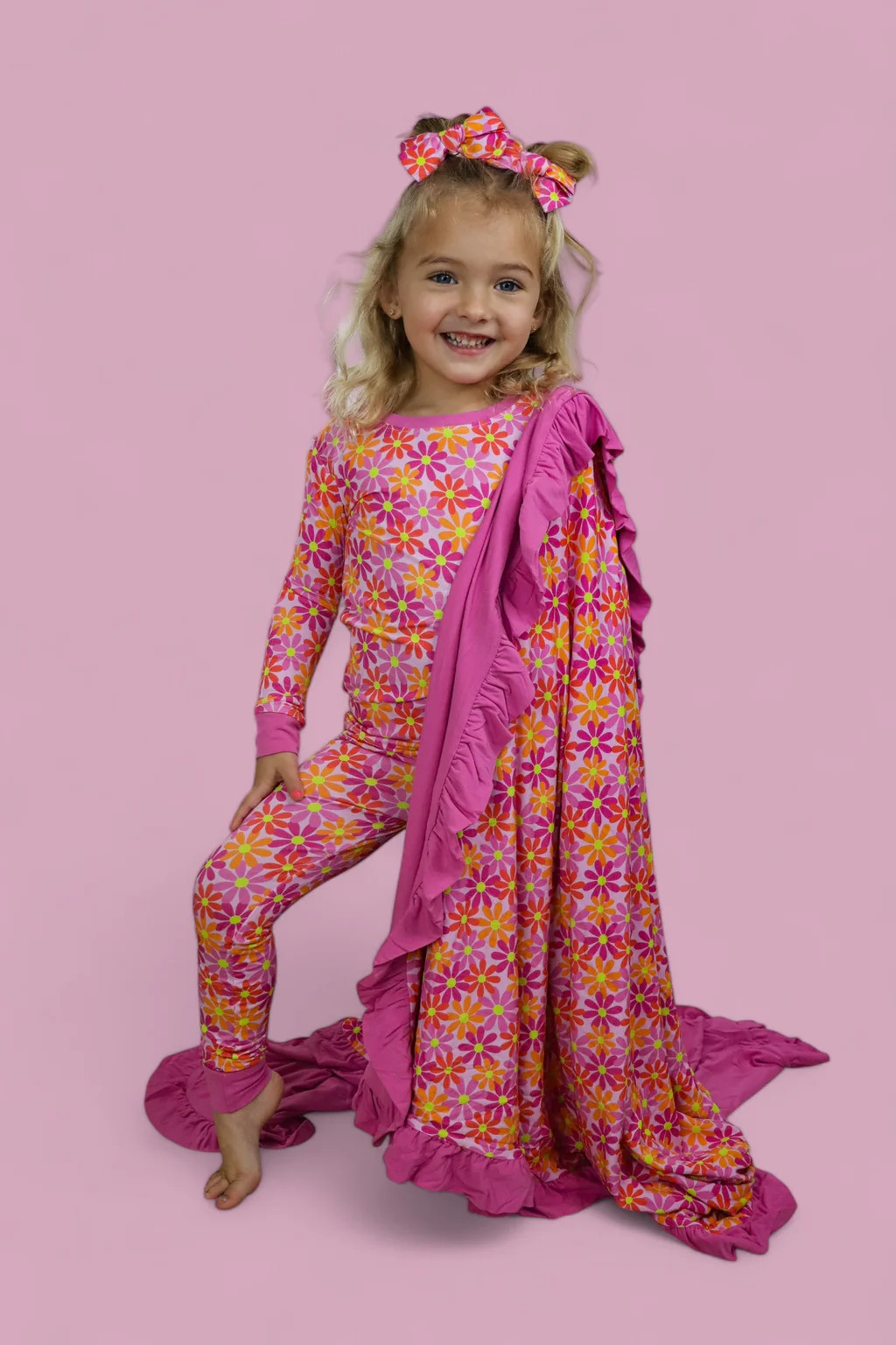 PETAL POWER DREAM RUFFLE BLANKET | Dream Big Little Co.