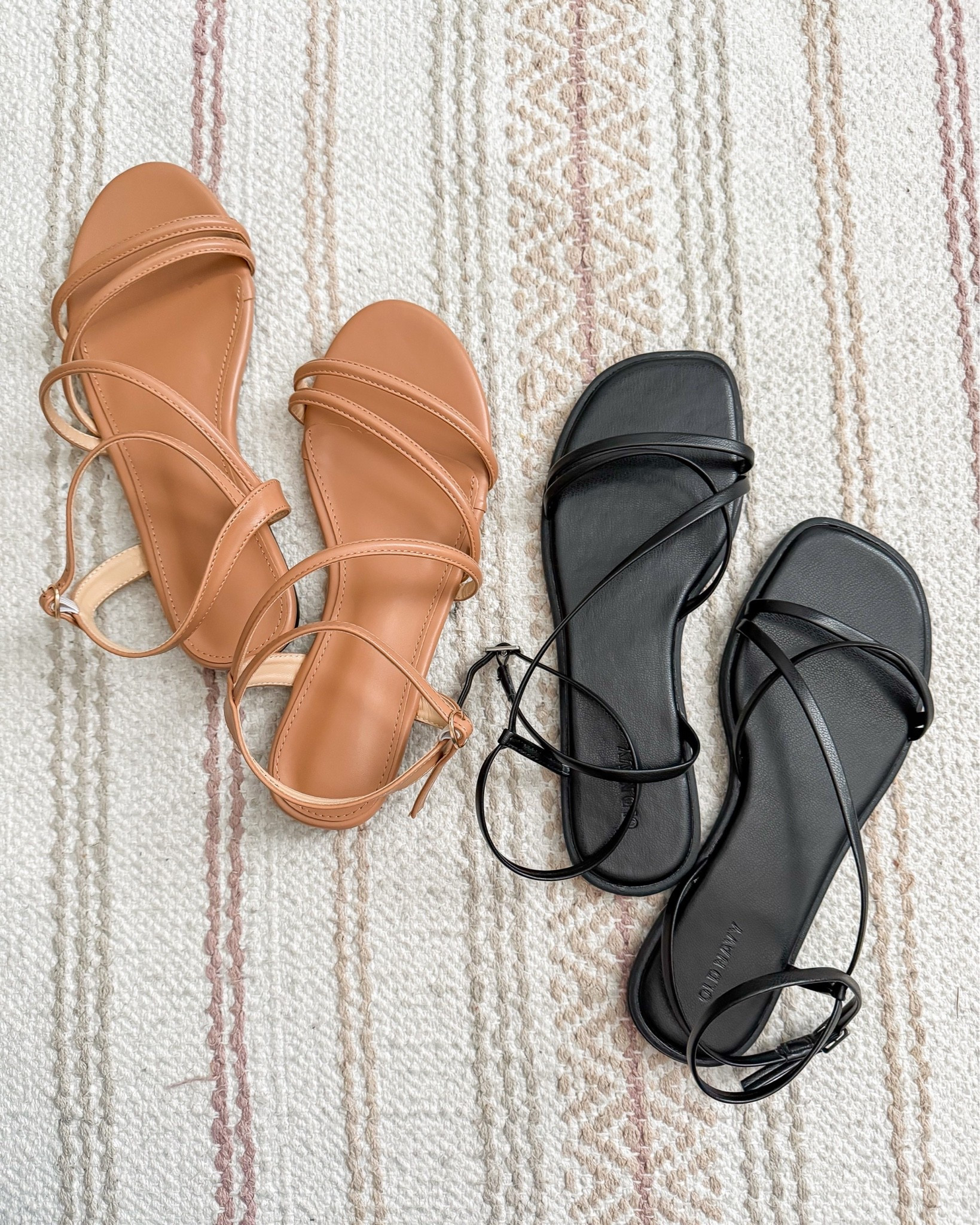 2 strappy sandal options! 
Both fit TTS! I have a 7.5 in both!