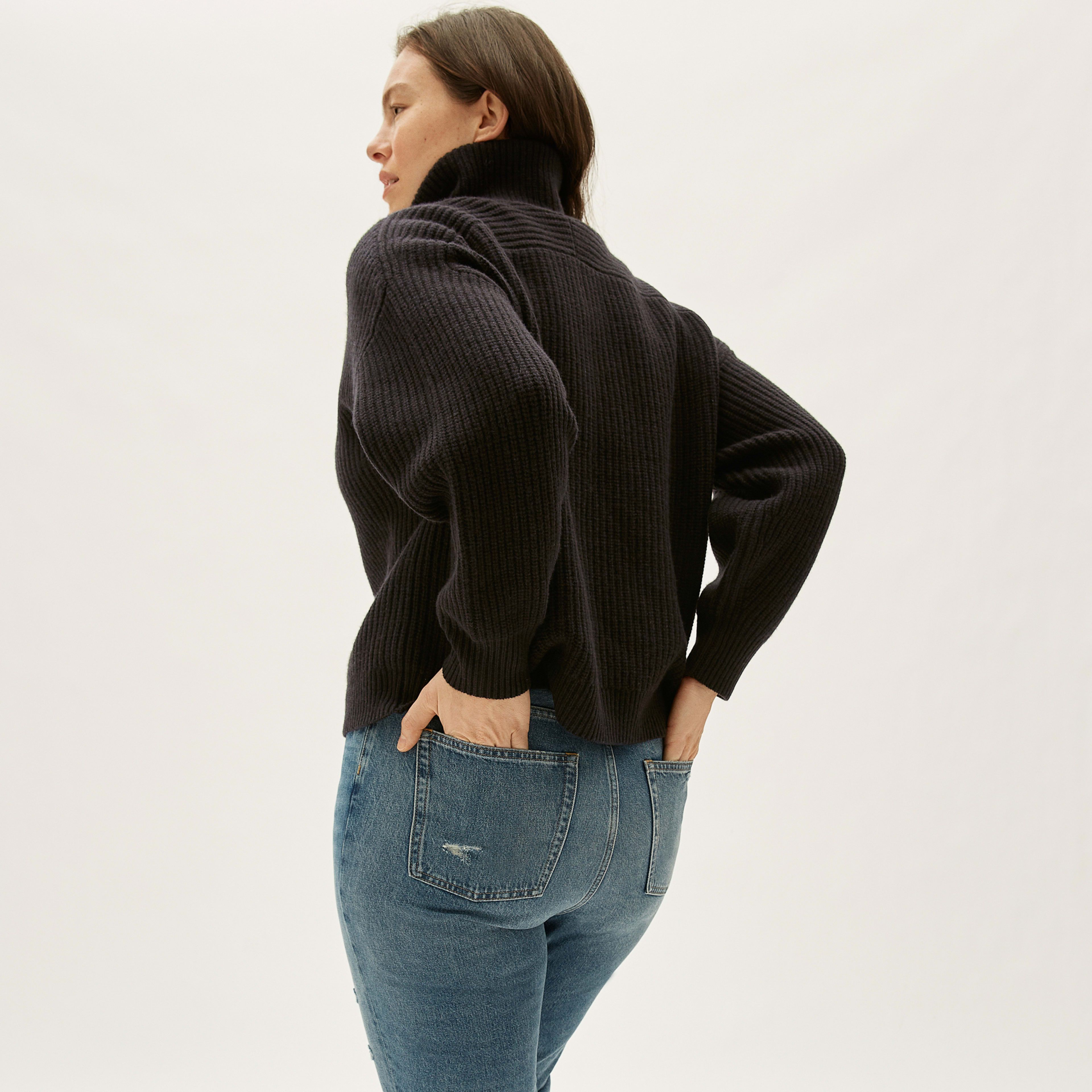 The Felted Merino Half-Zip Sweater | Everlane