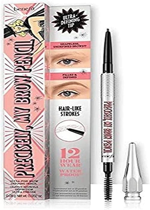 Benefit Precisely, My Brow Pencil Ultra Fine Brow Defining Pencil # 4.5 Neutral Deep Brown, 0.02 ... | Amazon (US)