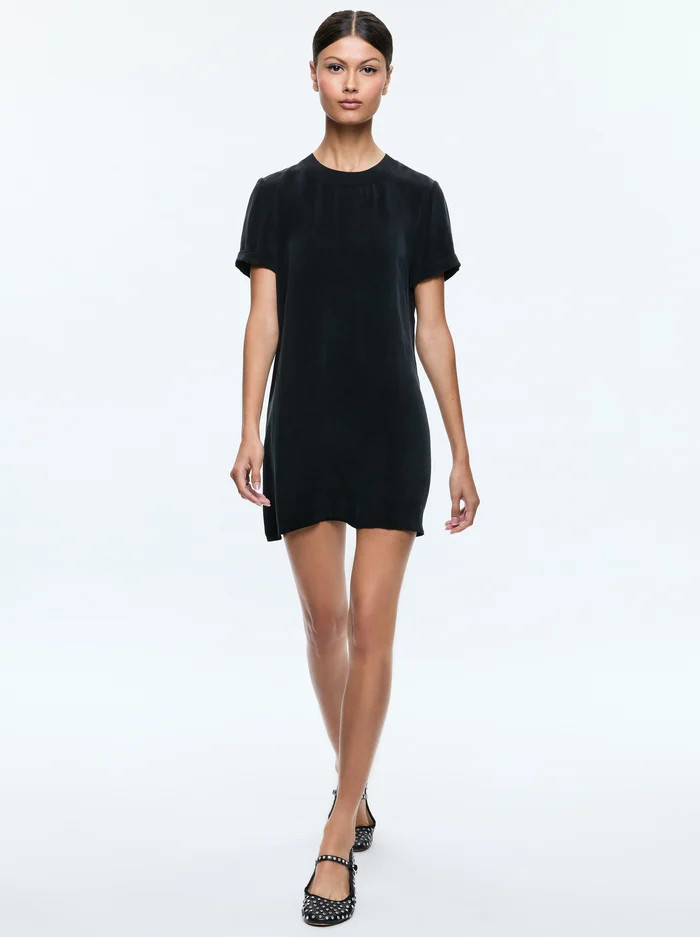 BRADEN TEE SHIRT DRESS | Alice + Olivia