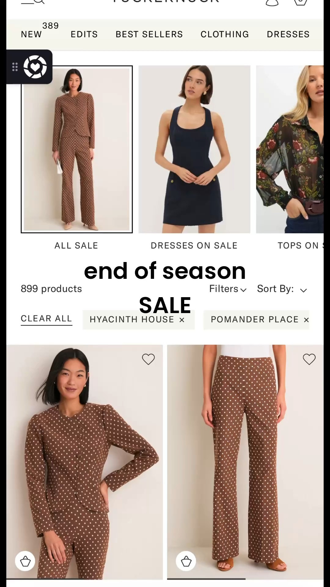 Tnuck end of season sale is here and you don’t wanna wait… I’ve narrowed the scroll down for you to my fav 3 brands!!!!!

#LTKWedding #LTKWorkwear #LTKSaleAlert