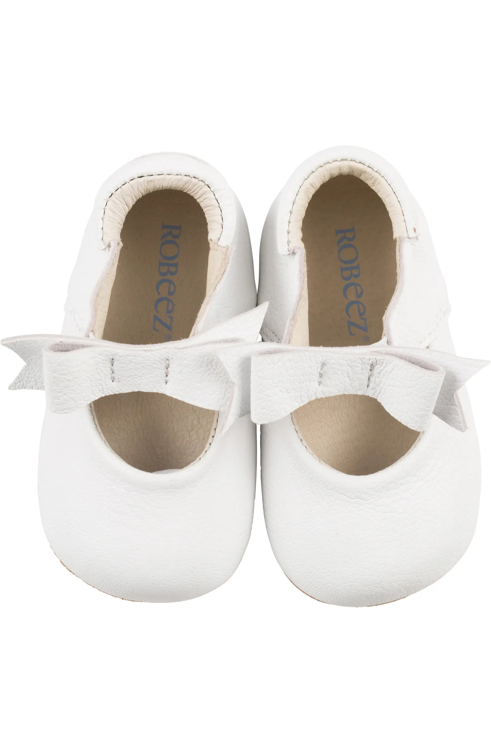 Robeez® Sofia Bow Mary Jane Crib Shoe | Nordstrom | Nordstrom