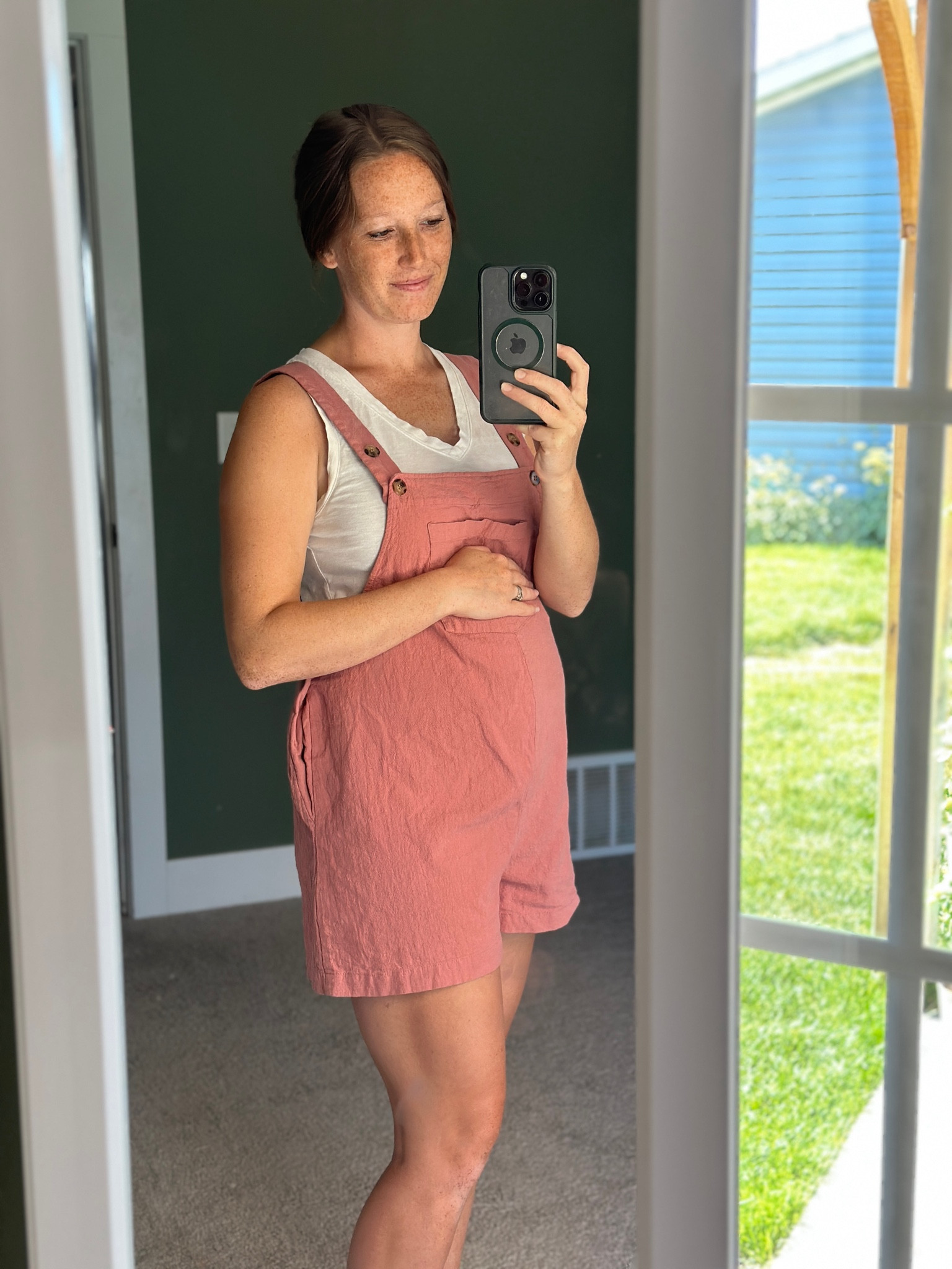 Living for any outfit without a wasteband - overalls and dresses as much as possible! Love these maternity overalls 💜 Wearing my normal size small with plenty of room for the belly to grow (and buttons on the side for when it really gets big 😉)


#LTKFindsUnder50 #LTKFindsUnder100 #LTKBump