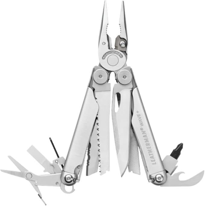LEATHERMAN, Wave+, 18-in-1 Full-Size, Versatile Multi-tool for DIY, Home, Garden, Outdoors or Eve... | Amazon (US)