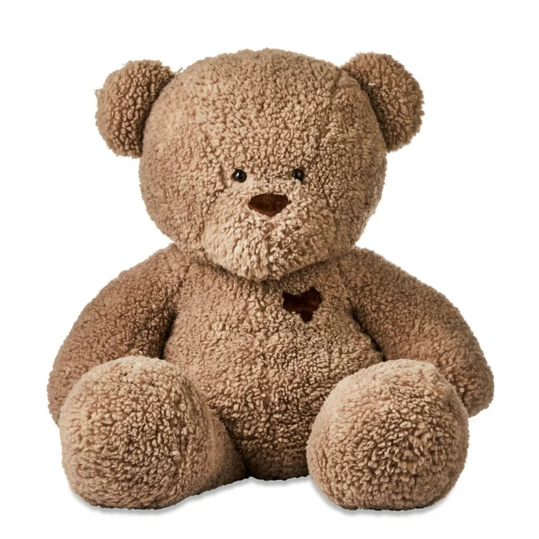 Valentine's Day Jumbo 44" Greige Plush Bear, Child, Way To Celebrate | Walmart (US)
