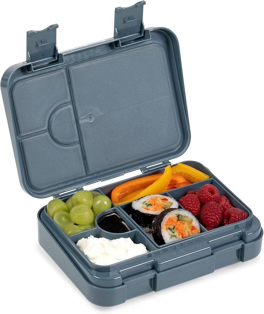 nouka Chill Bento Lunch Box | Easy to Open Latches | Spill Proof Design | 6-Compartment Removable... | Amazon (US)