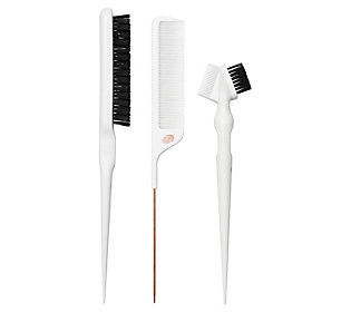 T3 3-Piece Brush and Comb Detail Set | QVC