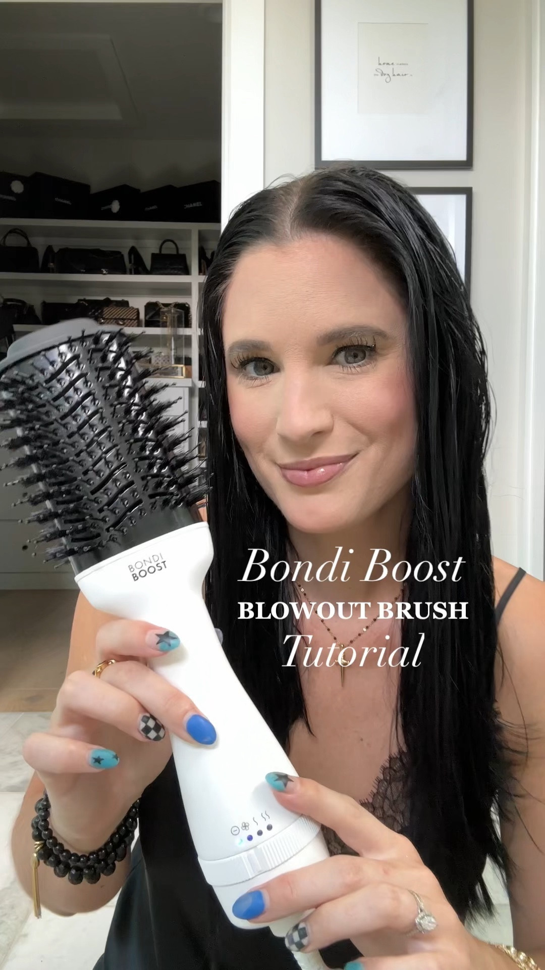 Blowout Brush Pro - 3–in–1 hair styling tool –