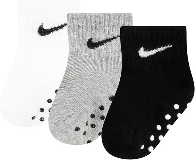 Nike Baby Multi-pack Gripper Baby/Toddler Socks | Amazon (US)