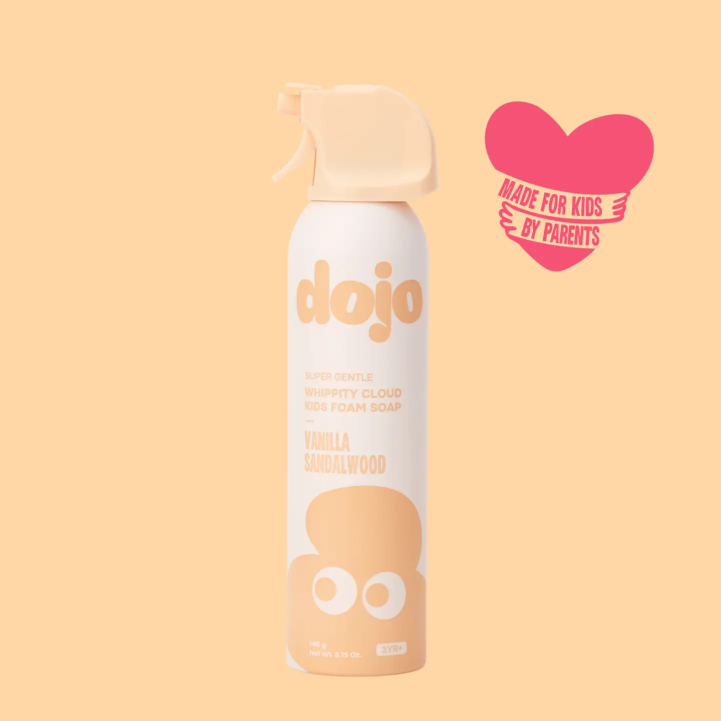 Dojo Whippity Cloud Kids Foaming Soap- Vanilla Sandalwood | JoJo Mommy