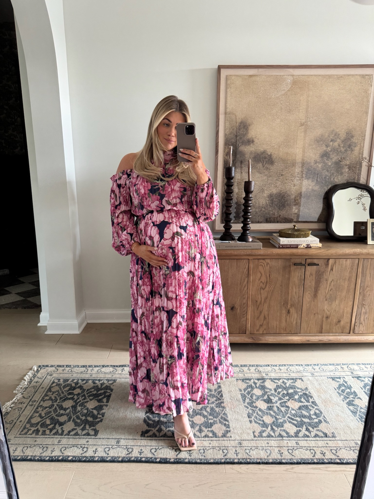 Dress idea for baby shower or spring wedding guest dress💕

#LTKBump #LTKWedding #LTKBaby