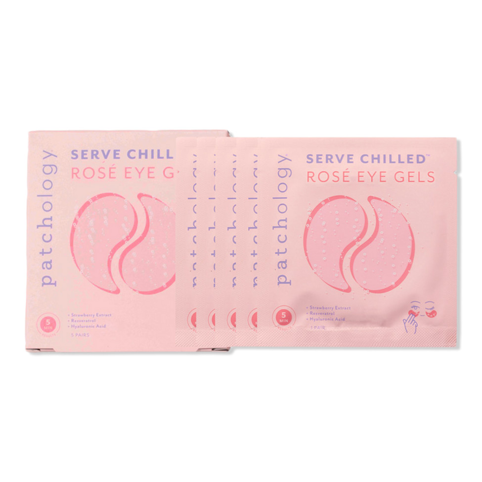 Serve Chilled Rosé Hydrating Eye Gels | Ulta