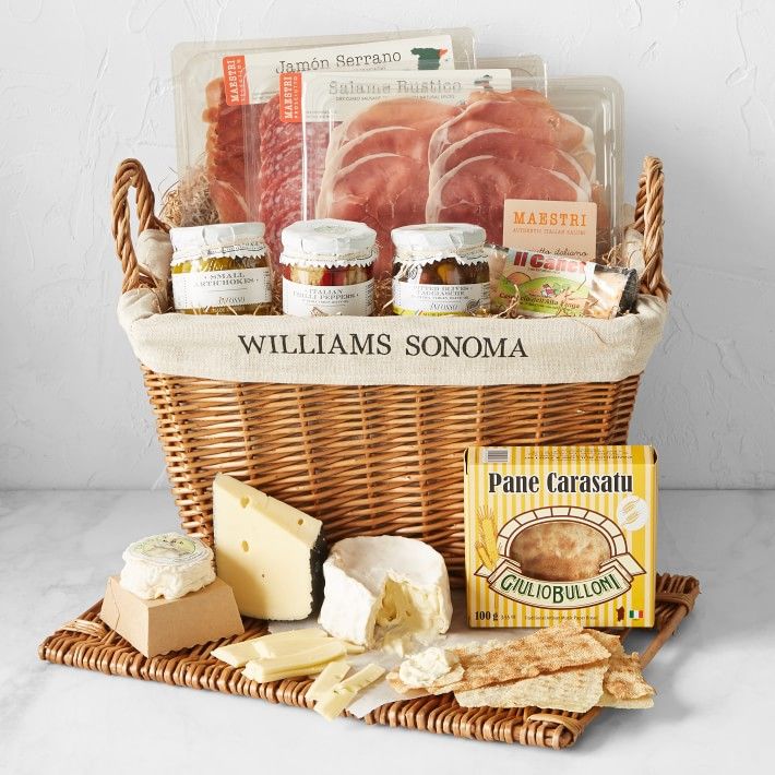 Williams Sonoma Deluxe Cheese & Charcuterie Hamper | Williams-Sonoma