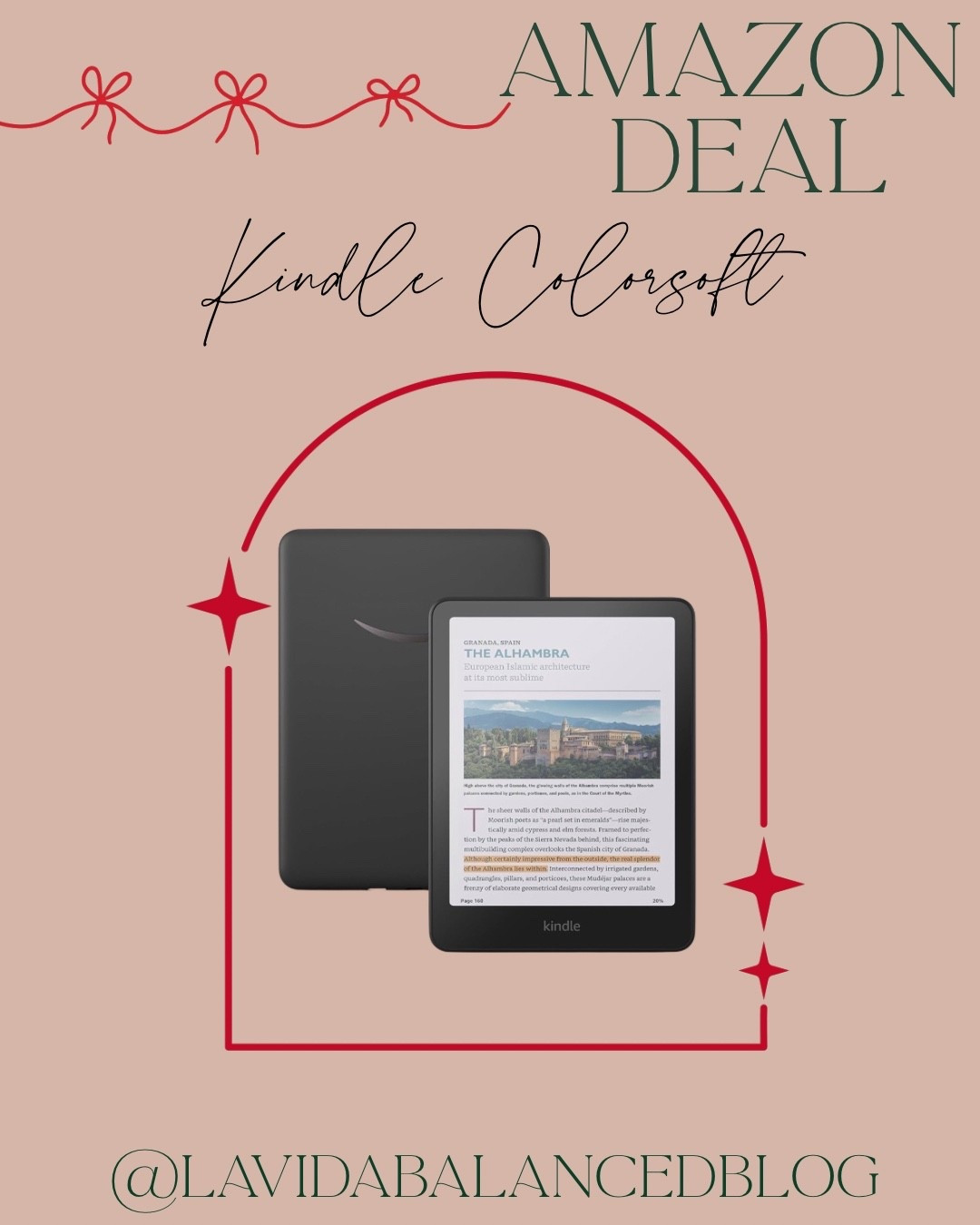 Readers! Get your kindle colorsoft with an extra 10% off with “GETKINDLE10” 

#LTKGiftGuide #LTKSaleAlert #LTKCyberWeek