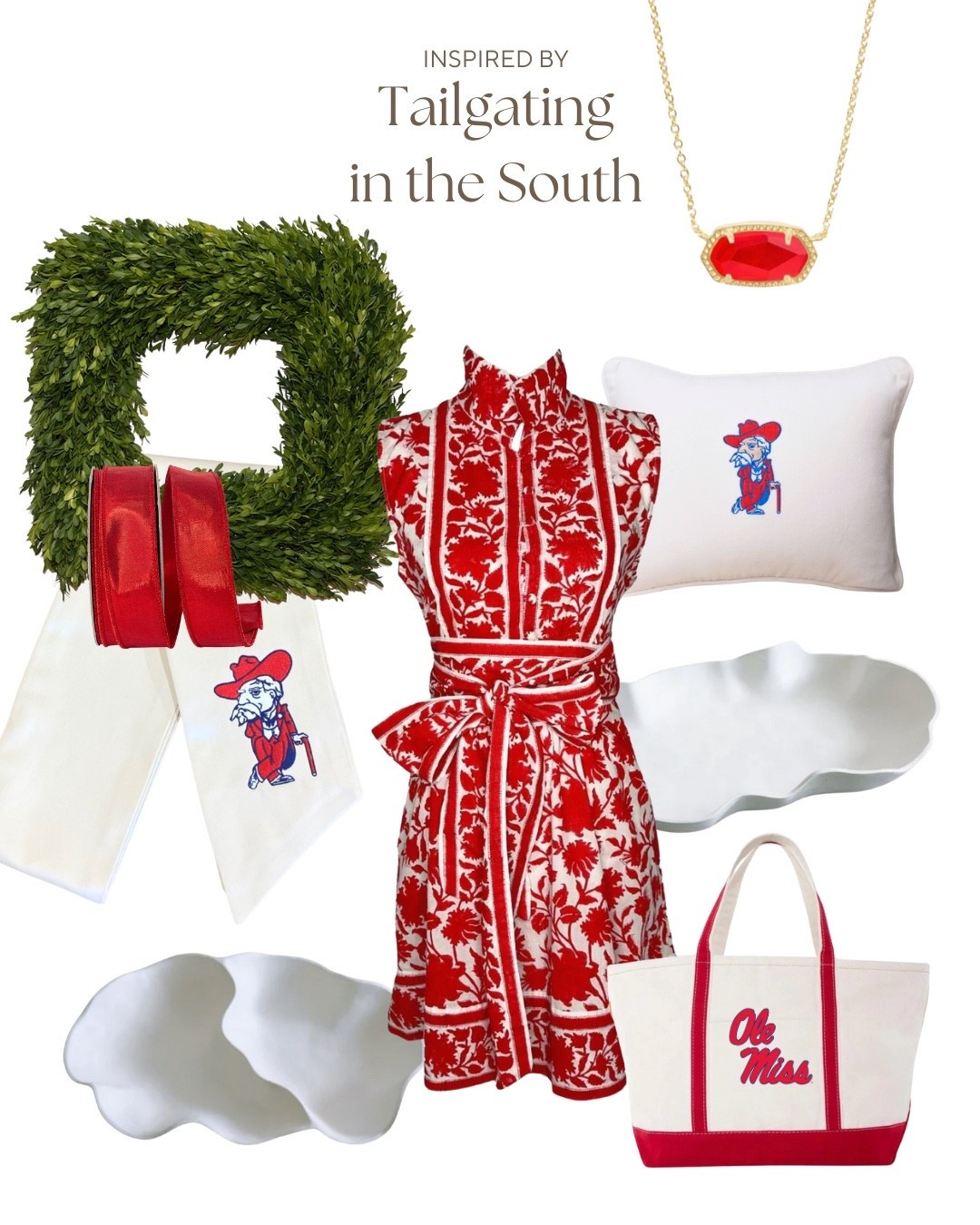 Whether you are hosting a gathering in the Grove or cheering on the Rebels from home, these red and blue touches will have you game day ready. #HottyToddy #GameDay #FigAndDove

#LTKSeasonal #LTKHome #LTKParties