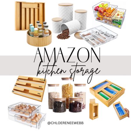 Amazon kitchen storage ideas! 

amazon, amazon storage, storage ideas, kitchen organization, kitchen drawer organizers, organization, amazon finds, containers, pantry organization

#LTKhome #LTKFind #LTKunder50