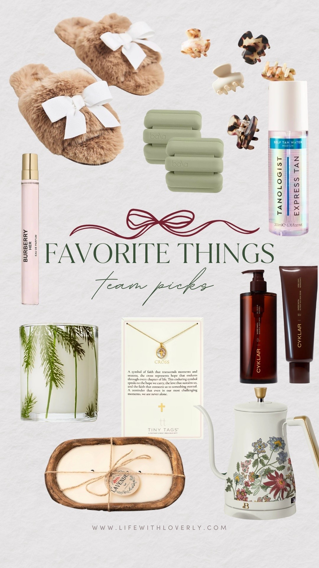 What the team is bringing to a favorite things party! It’s always so fun to see what products have been everyone’s go to! 


Life with Loverly, gift ideas, gifts for her, favorite things party, White elephant

#LTKSeasonal #LTKGiftGuide #LTKHoliday