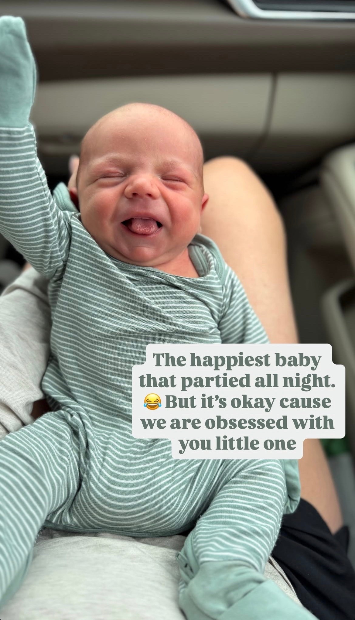 The happiest baby in the cutest @Little Sleepies zippered onsie! 

#LTKBump #LTKBaby #LTKmomlife
