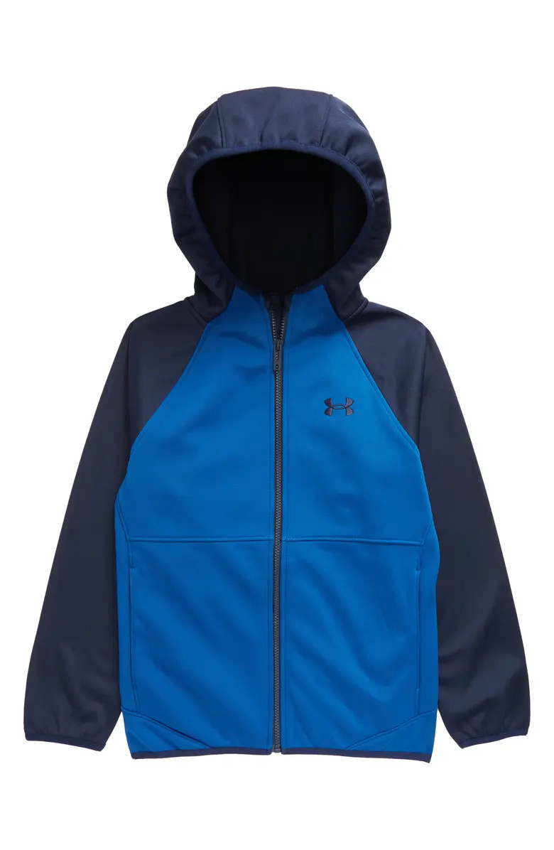 Under Armour Kids' Sim Water Repellent Hooded Softshell Jacket | Nordstrom | Nordstrom