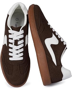 Sneakers for Women Business Casual Tennis Shoes Comfortable Lace up Slip on Women's Fashion Sneak... | Amazon (US)