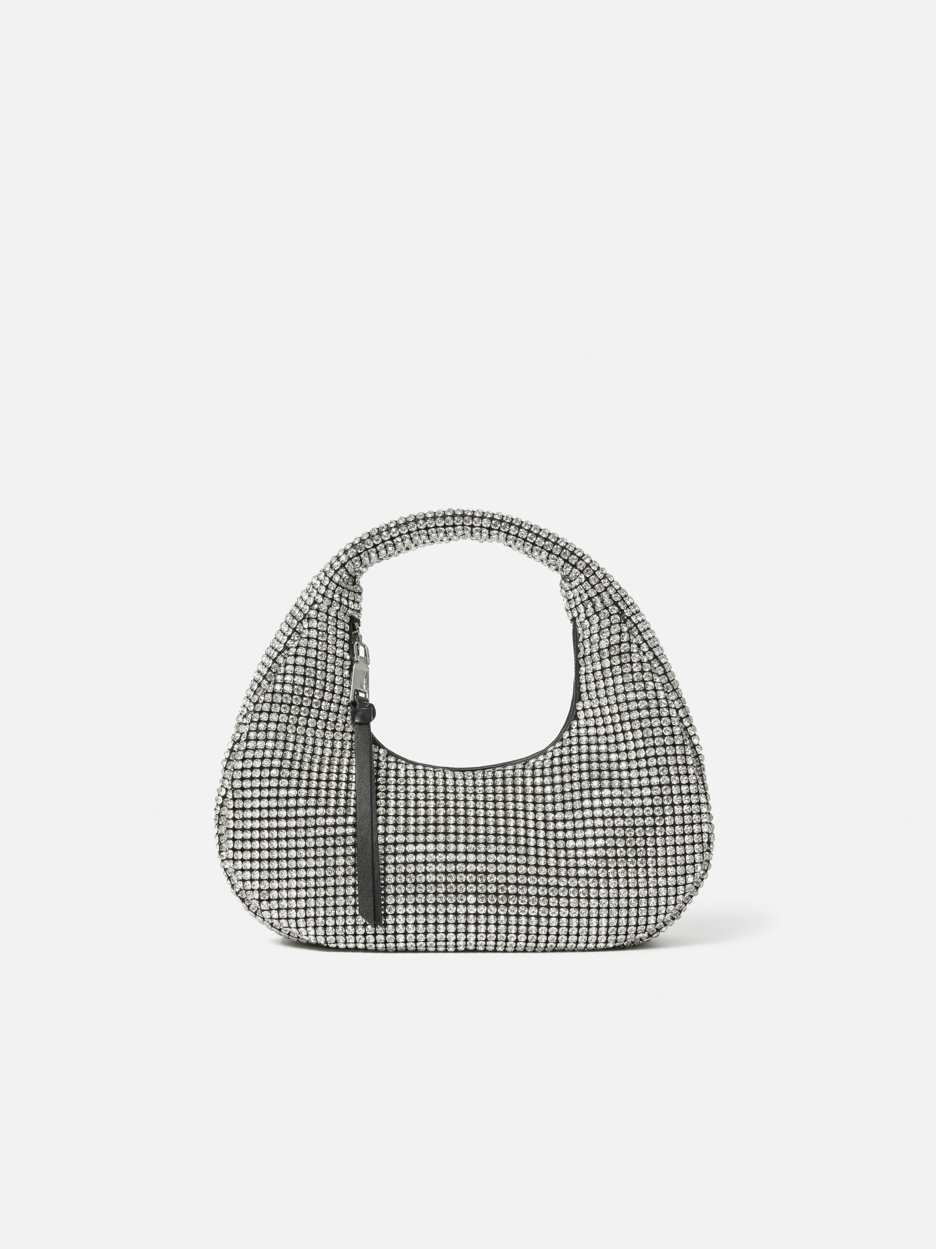 Mini Tay Crystal Bag | Silver | Jigsaw (UK)