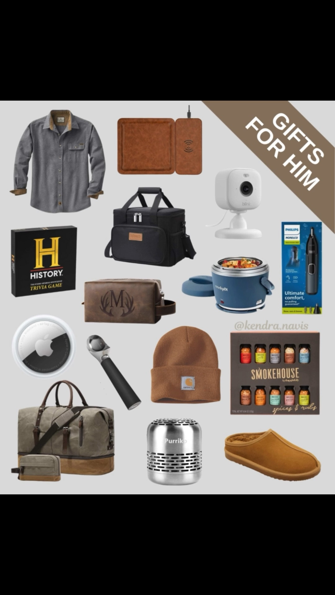 Christmas Gift Guide: Gifts for Him💙🎄

Christmas gifts for him, men’s gift guide, boyfriend gifts, husband gifts, dad gifts, cozy gifts for him, practical men’s gifts, travel bag for him, personalized toiletry bag, carhartt beanie, men’s slippers, lunch cooler, portable slow cooker, grooming essentials, AirTag, wireless charger tray, smart home camera, spice set for him, stocking stuffers for men

#LTKGiftGuide #LTKHoliday #LTKMens