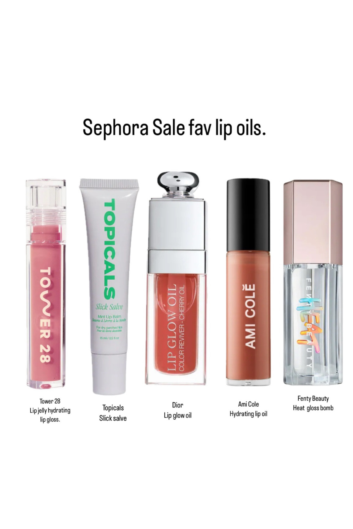 Sephora sale fav lip oils and lip gloss. I love my lipgloss hydrating cause I don’t like to keep reapplying every 10 mins. 

#LTKSaleAlert #LTKGiftGuide #LTKCyberWeek