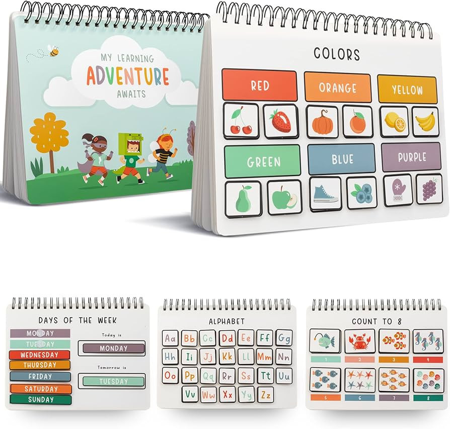 Busy Book for Toddlers - The Ultimate Preschool Activity Book for Early Learning - Educational & ... | Amazon (US)