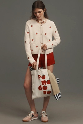 Fruits & Veggies Canvas Tote | Anthropologie (US)