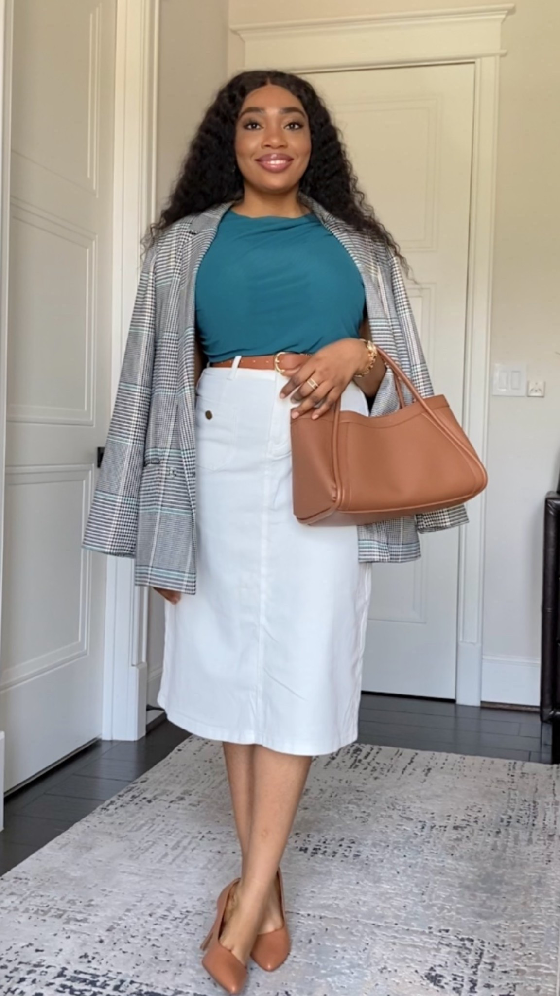 Denim skirt