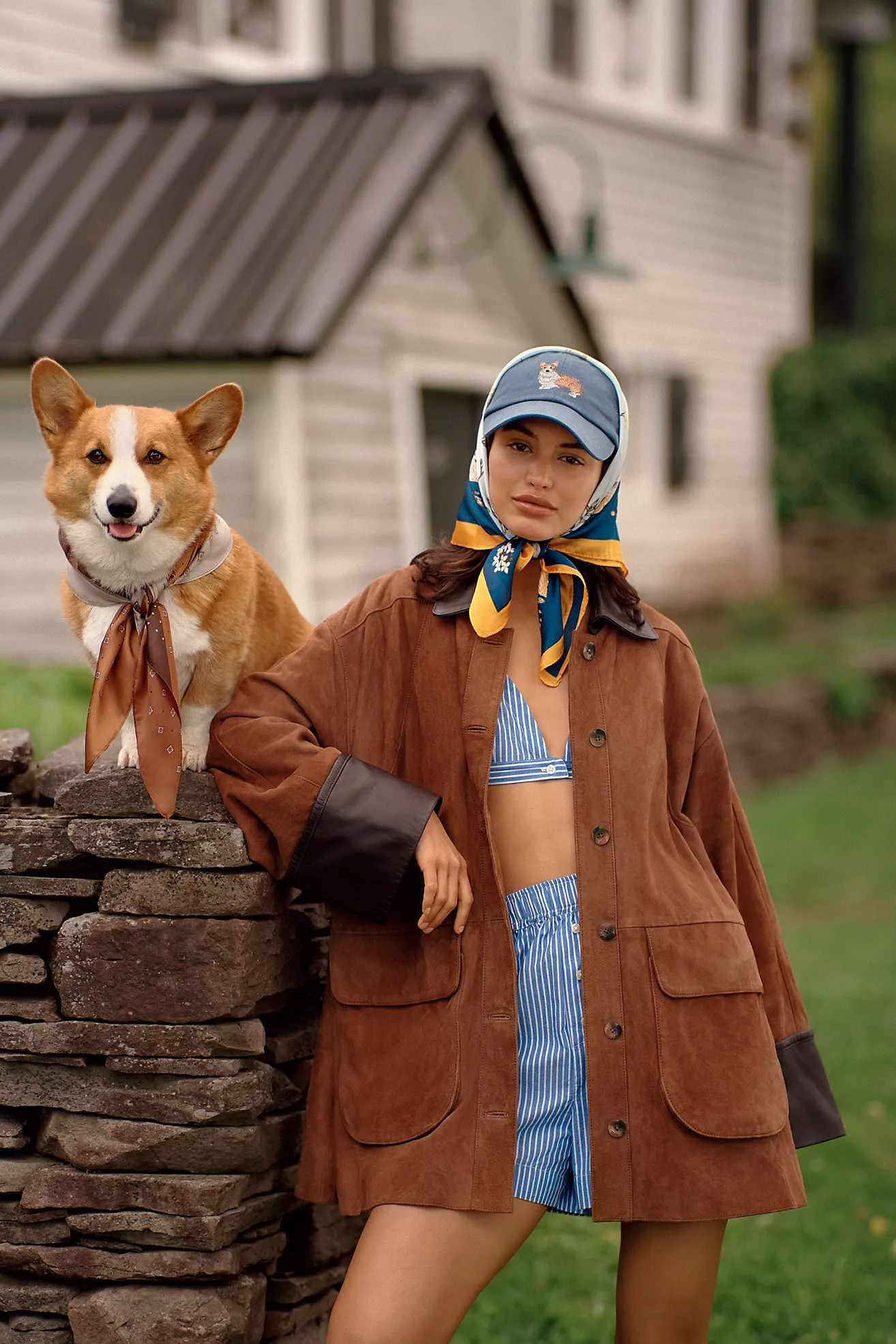 Pilcro Adelaide Suede Barn Jacket | Anthropologie (US)