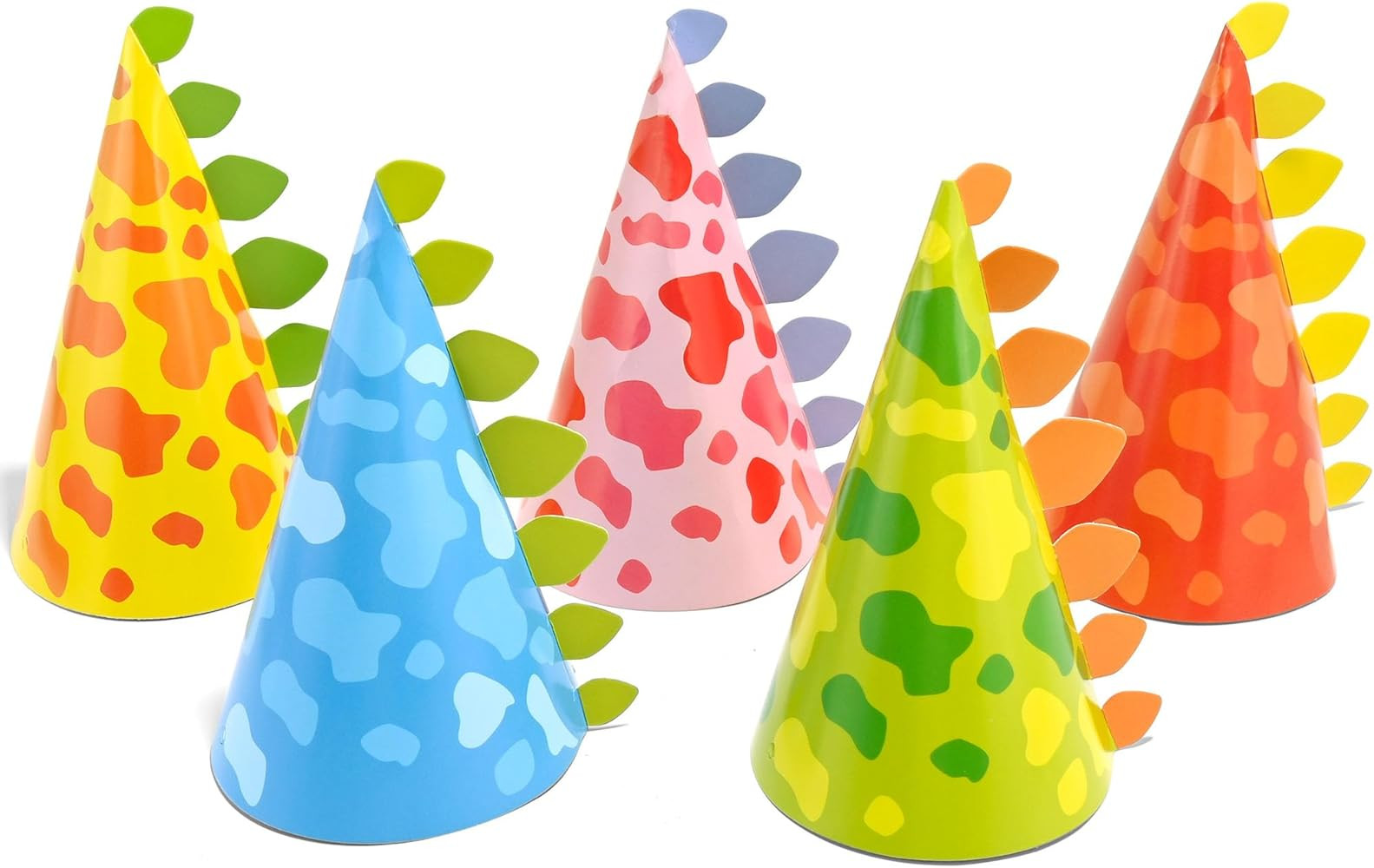 CANREVEL Party Hats for Kids and Adult, Birthday Party Headwear Supplies, Cone Hats Bulk for Girl... | Amazon (US)