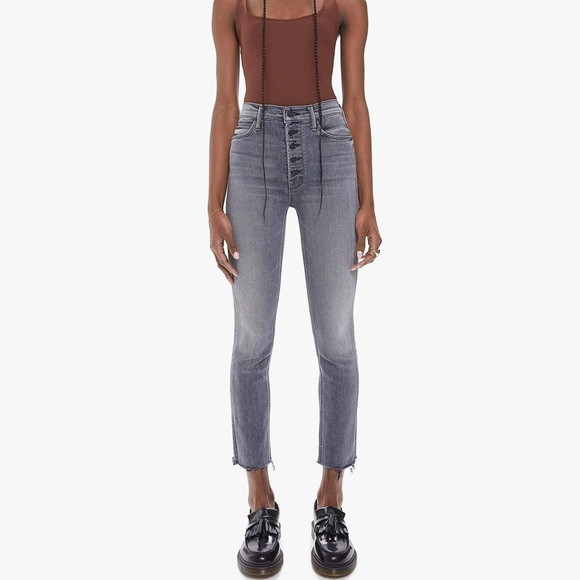 MOTHER the Pixie Dazzler Ankle Fray in Digging Up Dirt | Poshmark