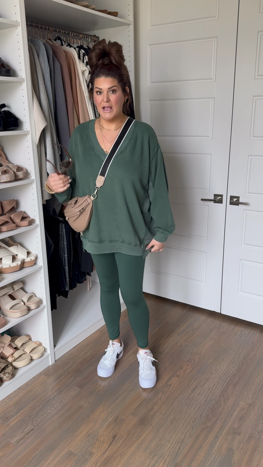 Comfy casual fashion green outfit 

#LTKsalealert #LTKfindsunder50 #LTKmidsize