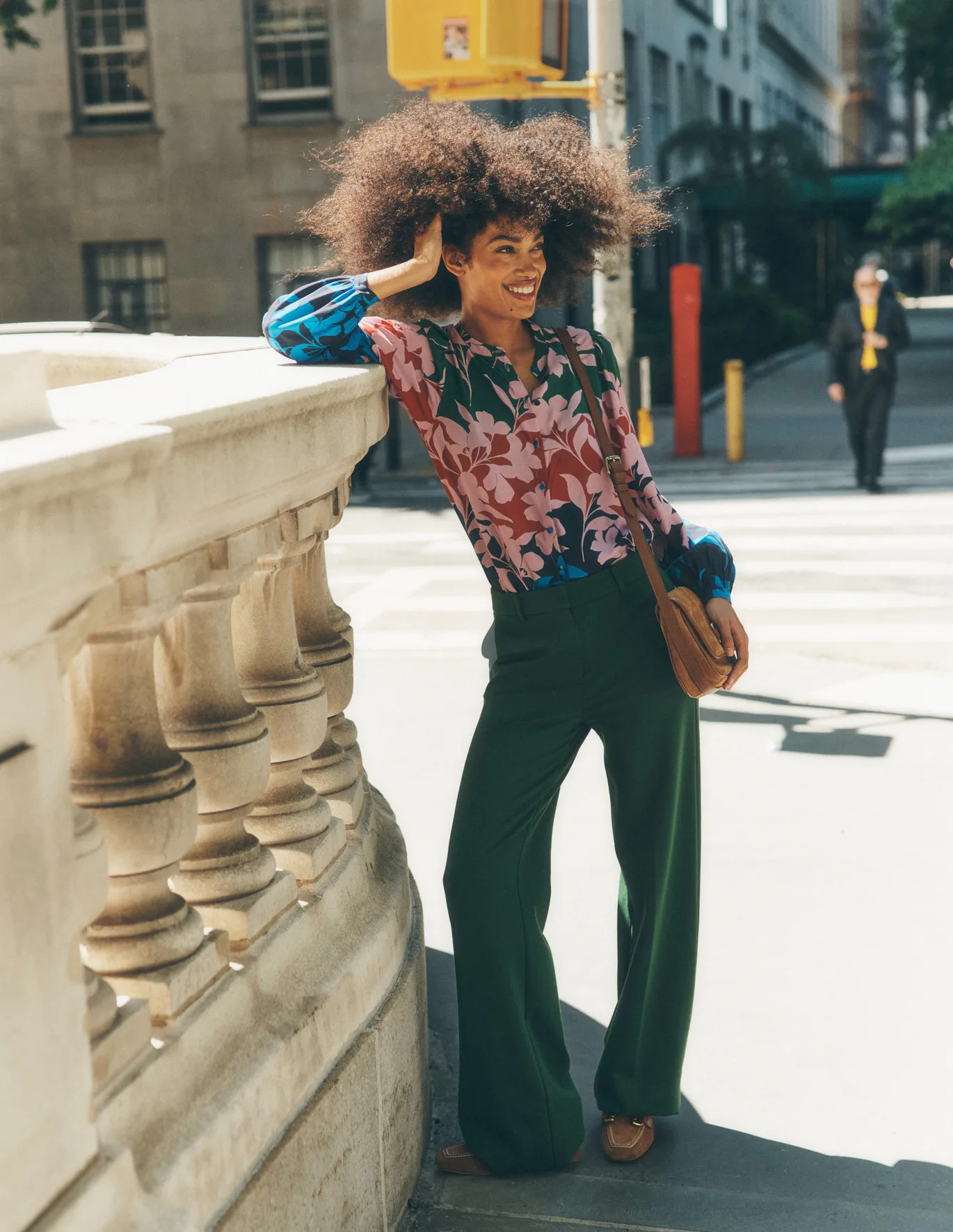 Westbourne Ponte Trousers - Pine | Boden US | Boden (US)