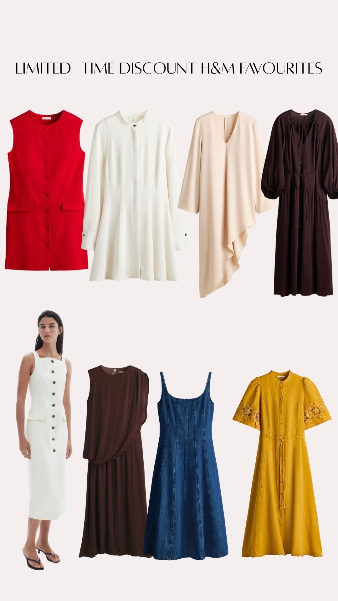 Limited-time discount on H&M


#LTKdresses #LTKsummer #LTKsale