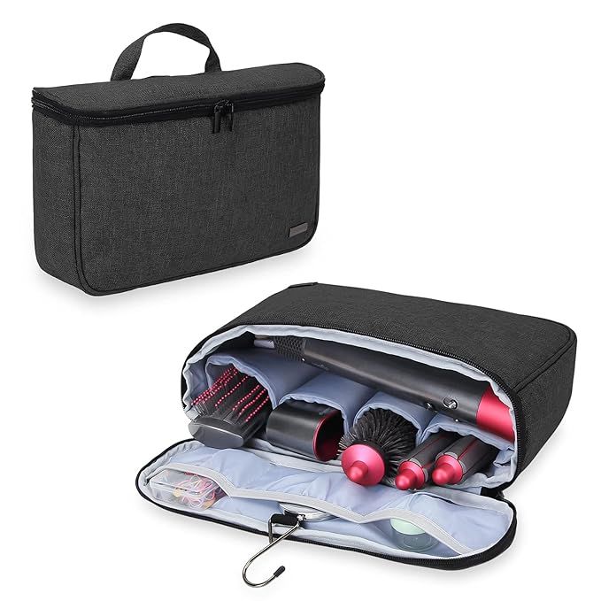Teamoy Travel Storage Bag Compatible with Dyson Airwrap Styler, Portable Travel Organizer for Air... | Amazon (US)