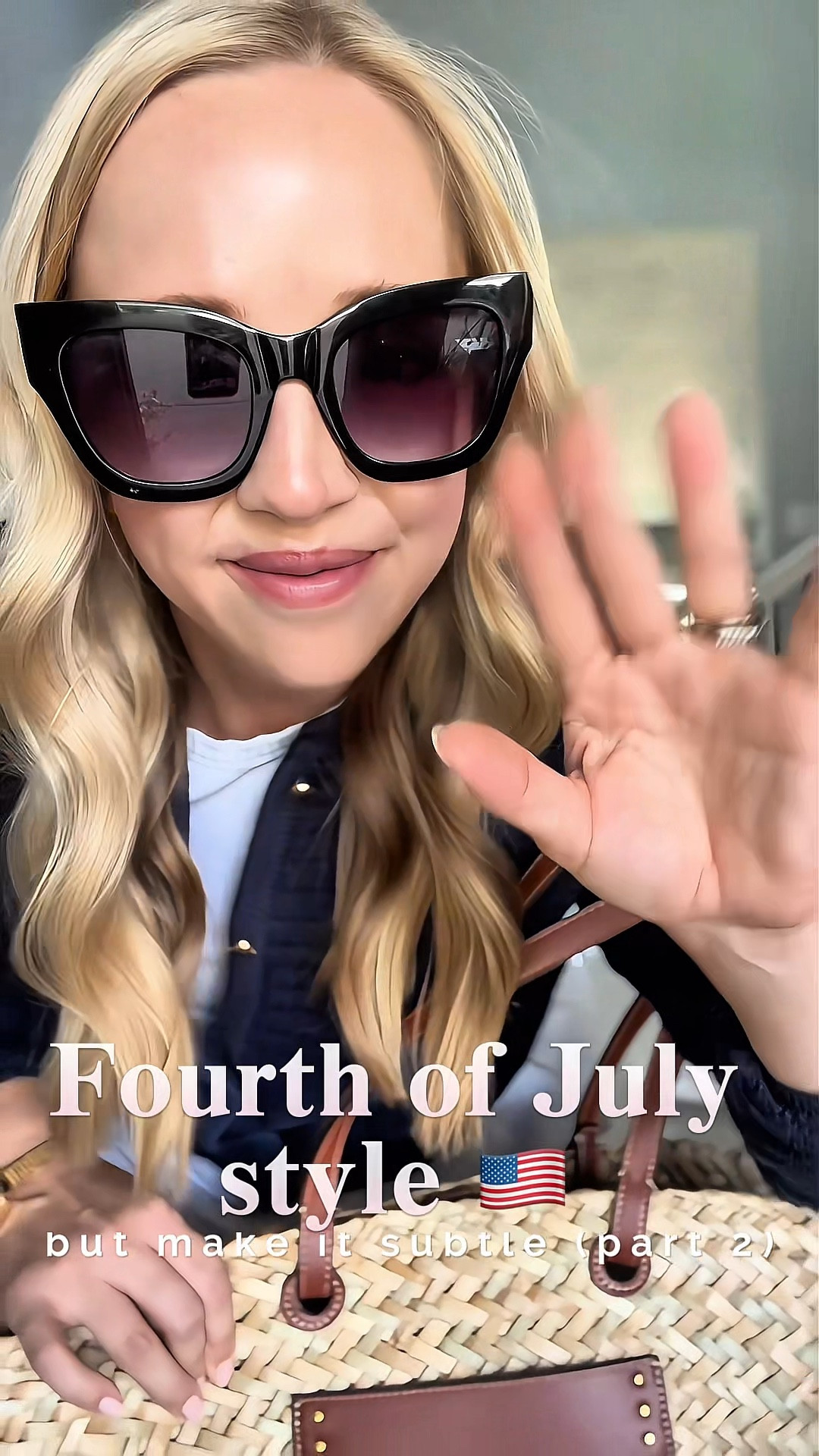 This navy cardigan has gold buttons and I love the texture! Wearing my true size small. It’s a heavy cardigan, but I like the high quality feel! Navy buckle Mary Jane’s fit tts. Similar shorts and exact straw bag.

Fourth of July, July fourth, summer outfit, July 4th, summer outfits 

#LTKSaleAlert #LTKPetite