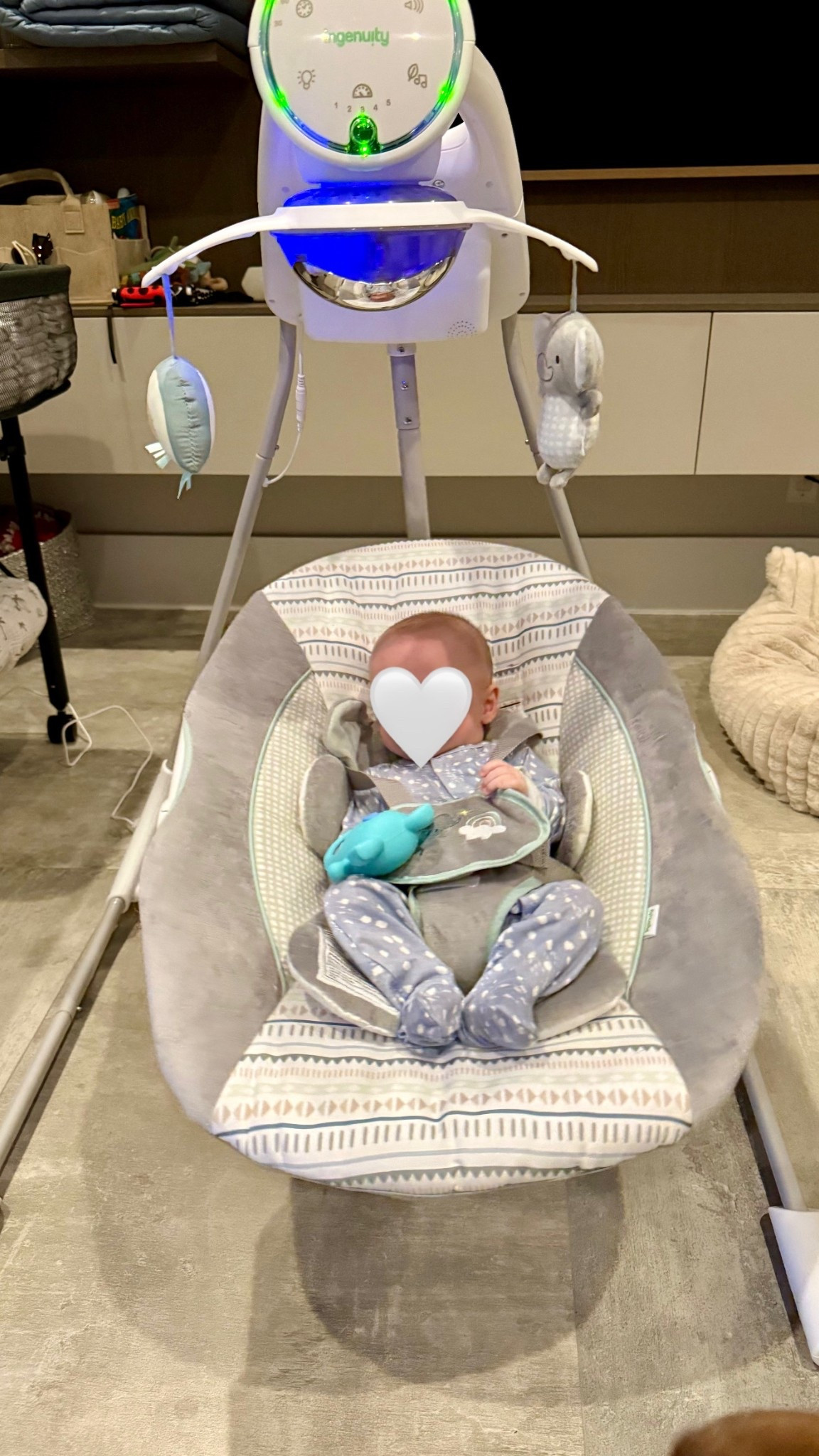 Little dude loves his new swing 🥰 #Ingenuity

#LTKKids #LTKBaby