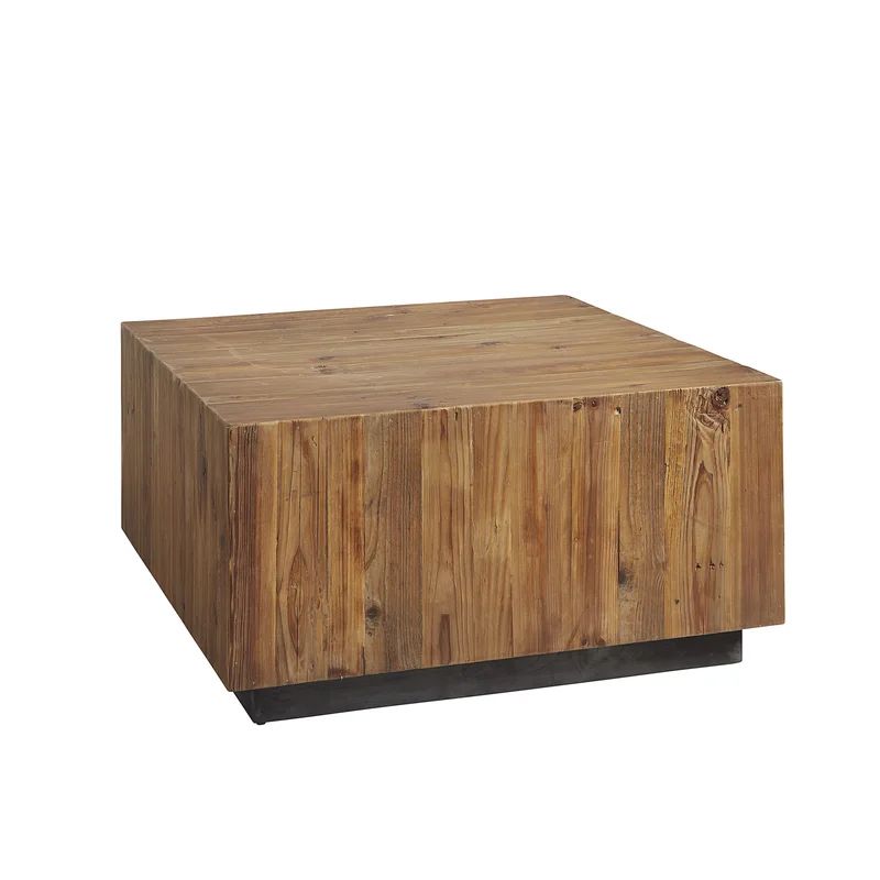 Alcee Solid Wood Block Coffee Table | Wayfair Professional