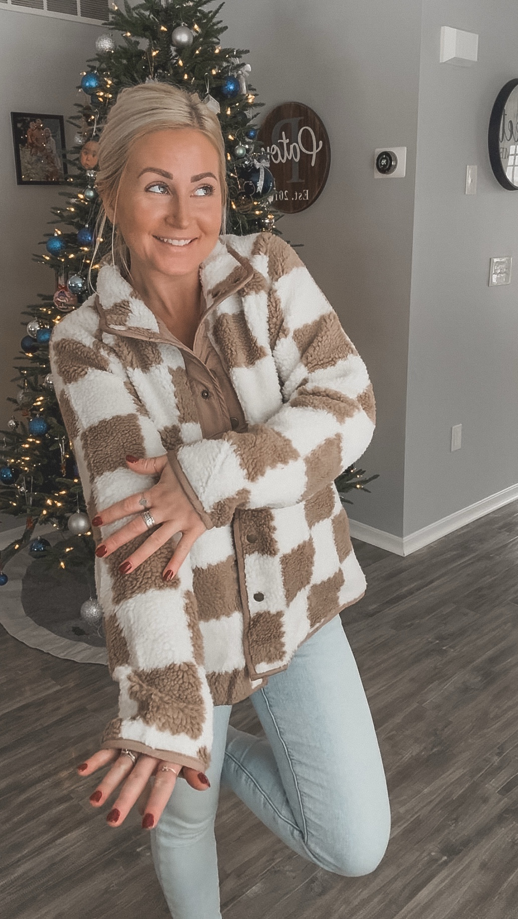 The coziest Sherpa & the cutest print! 

#LTKootd #LTKgrwm #LTKSeasonal