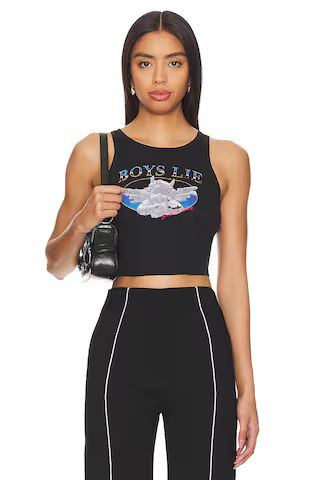 Boys Lie Here Lies Tank in Black from Revolve.com | Revolve Clothing (Global)