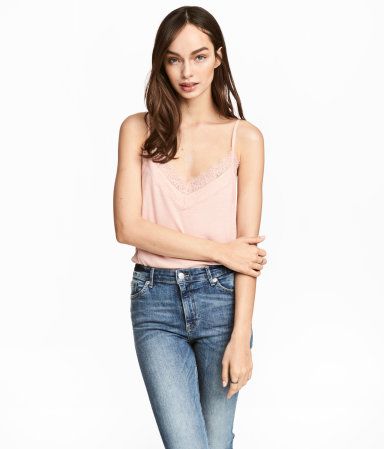 Ribbed Camisole Top | H&M (US)