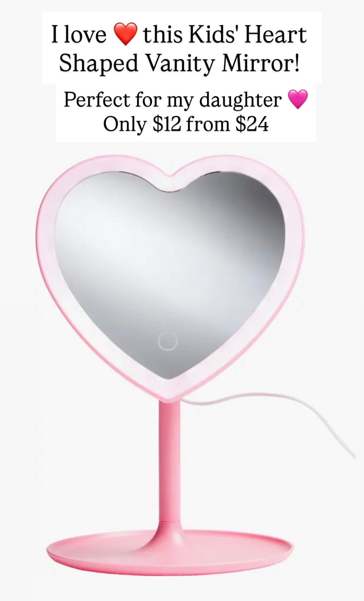 Heart mirror is on sale 🩷❤️💜

#LTKValentine