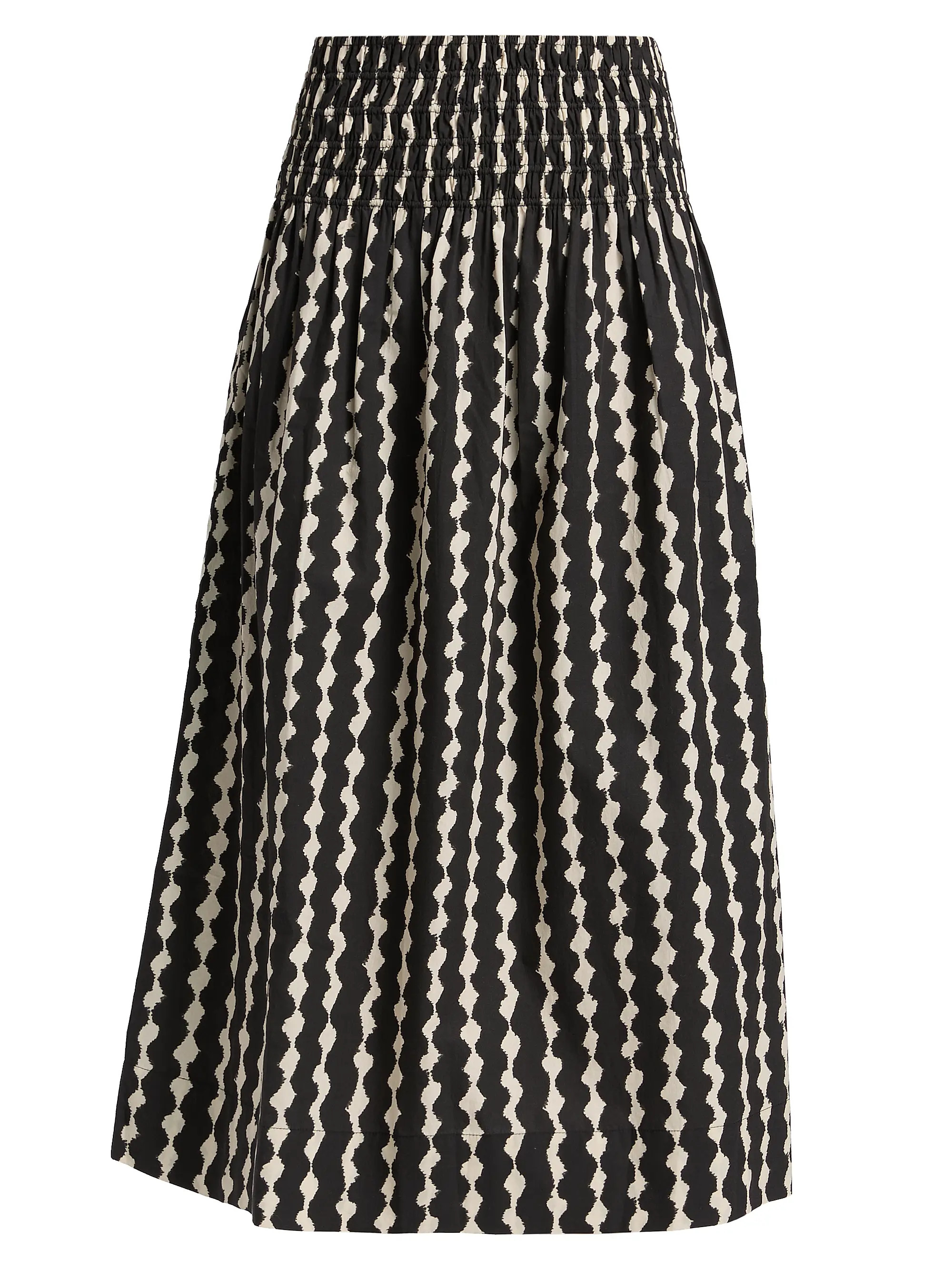 Alessa Geometric Midi-Skirt | Saks Fifth Avenue