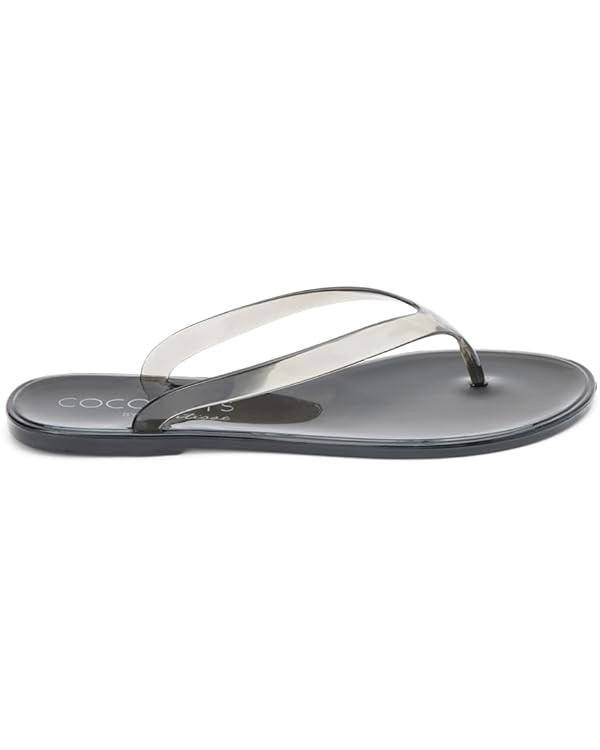 Coconuts by Matisse Womens Olsen Jelly Flip Flop Casual Sandals Casual - Black | Amazon (US)